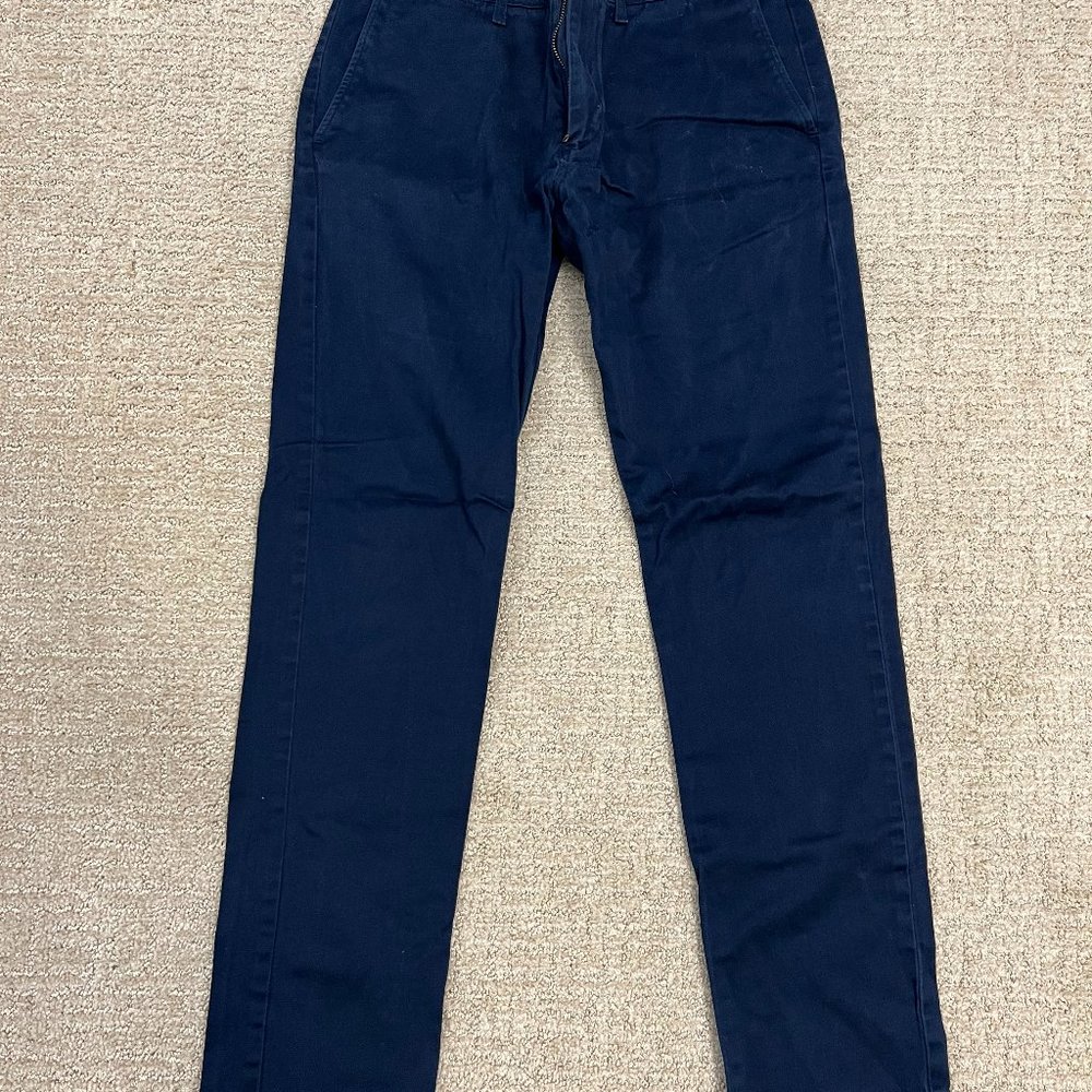JCrew Stretch Chino (Navy, 29x31)